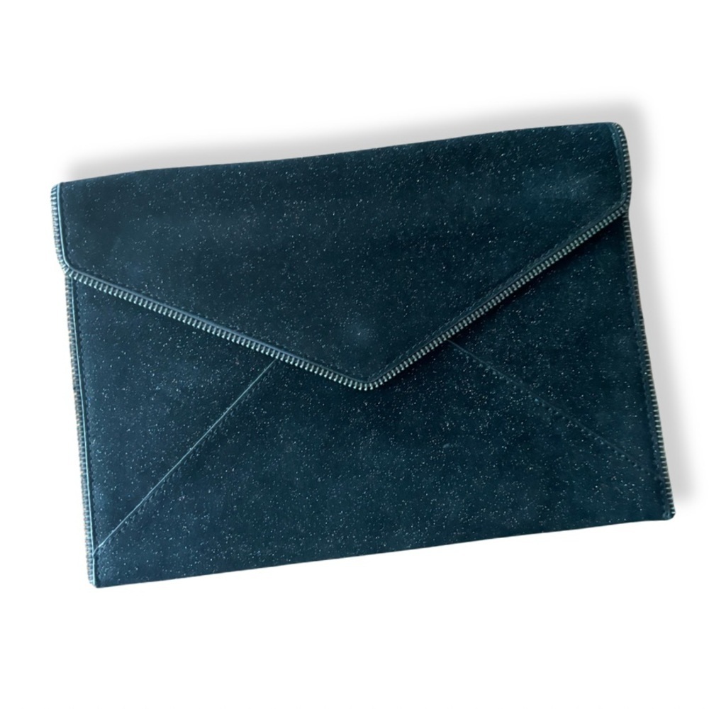 🖤✨ Rebecca Minkoff Glitter Envelope Clutch ✨💛